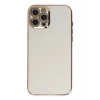 Apple iPhone 12 Pro Max Uyumlu Kılıf Volet Silikon - Beyaz