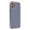 Apple iPhone 12 Pro Max Uyumlu Kılıf Volet Silikon - Mavi