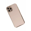 Apple iPhone 12 Pro Max Uyumlu Kılıf Volet Silikon - Pembe