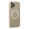 Apple iPhone 12 Pro Uyumlu Kılıf Jack Magneticsafe Lens Silikon - Gold
