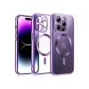Apple iPhone 12 Pro Uyumlu Kılıf Kross Magneticsafe Kapak - Mor