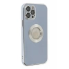Apple iPhone 12 Pro Uyumlu Kılıf Store Silikon - Sierra Blue