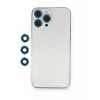 Apple iPhone 12 Pro Uyumlu Shine Kamera Lens - Mavi