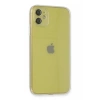Apple iPhone 12 Uyumlu Kılıf Fly Lens Silikon - Şeffaf