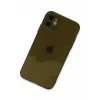 Apple iPhone 12 Uyumlu Kılıf Fly Lens Silikon - Siyah