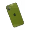 Apple iPhone 12 Uyumlu Kılıf Fly Lens Silikon - Yeşil