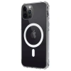 Apple iPhone 12 Uyumlu Kılıf Magneticsafe Şeffaf Silikon - Şeffaf