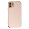 Apple iPhone 12 Uyumlu Kılıf Volet Silikon - Pembe
