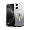 Apple iPhone 12 Uyumlu Pummel Shiny Magsafe Kapak - Siyah