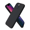 Apple iPhone 13 Mini Uyumlu Kılıf First Silikon - Siyah