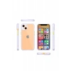 Apple iPhone 13 Mini Uyumlu Kılıf Miami Şeffaf Silikon - Lila