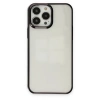 Apple iPhone 13 Pro Max Uyumlu Kılıf Element Silikon - Siyah