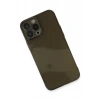 Apple iPhone 13 Pro Max Uyumlu Kılıf Fly Lens Silikon - Siyah