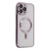 Apple iPhone 13 Pro Max Uyumlu Kılıf Kross Magneticsafe Kapak - Mor