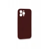 Apple iPhone 13 Pro Max Uyumlu Kılıf Lansman Legant Silikon - Bordo