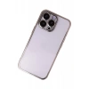 Apple iPhone 13 Pro Max Uyumlu Kılıf Lensli Silikon - Gold