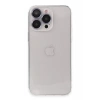 Apple iPhone 13 Pro Max Uyumlu Kılıf Luko Lens Silikon - Sierra Blue