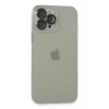 Apple iPhone 13 Pro Max Uyumlu Kılıf Luko Lens Silikon - Yeşil