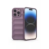 Apple iPhone 13 Pro Max Uyumlu Kılıf Optimum Silikon - Mor