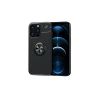 Apple iPhone 13 Pro Max Uyumlu Kılıf Range Yüzüklü Silikon - Siyah