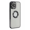 Apple iPhone 13 Pro Max Uyumlu Kılıf Slot Silikon - Siyah