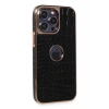 Apple iPhone 13 Pro Max Uyumlu Kılıf Snake Kapak - Siyah