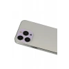 Apple iPhone 13 Pro Max Uyumlu Rainbow Kamera Lens Koruma Cam - Mor