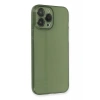 Apple iPhone 13 Pro Uyumlu Kılıf Fly Lens Silikon - Yeşil