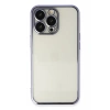 Apple iPhone 13 Pro Uyumlu Kılıf Lensli Silikon - Mor