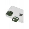 Apple iPhone 13 Uyumlu Pers Alüminyum Kamera Lens - Yeşil