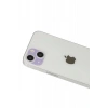 Apple iPhone 13 Uyumlu Rainbow Kamera Lens Koruma Cam - Mor