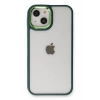 Apple iPhone 14 Plus Uyumlu Kılıf Dora Kapak - Haki Yeşil