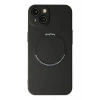 Apple iPhone 14 Plus Uyumlu Kılıf Jack Magneticsafe Lens Silikon - Siyah