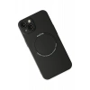Apple iPhone 14 Plus Uyumlu Kılıf Jack Magneticsafe Lens Silikon - Siyah
