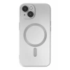 Apple iPhone 14 Plus Uyumlu Kılıf Moshi Lens Magneticsafe Silikon - Gümüş
