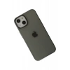 Apple iPhone 14 Plus Uyumlu Kılıf Pc Sert Şeffaf Kapak - Siyah