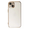 Apple iPhone 14 Plus Uyumlu Kılıf Volet Silikon - Beyaz