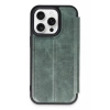 Apple iPhone 14 Pro Max Kılıf Flip Cover - Koyu Yeşil