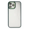 Apple iPhone 14 Pro Max Uyumlu Kılıf Dora Kapak - Haki Yeşil