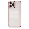 Apple iPhone 14 Pro Max Uyumlu Kılıf Element Silikon - Pembe