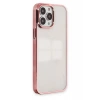 Apple iPhone 14 Pro Max Uyumlu Kılıf Element Silikon - Pembe