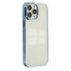 Apple iPhone 14 Pro Max Uyumlu Kılıf Element Silikon - Sky Blue