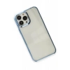 Apple iPhone 14 Pro Max Uyumlu Kılıf Element Silikon - Sky Blue
