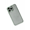 Apple iPhone 14 Pro Max Uyumlu Kılıf Element Silikon - Yeşil