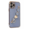 Apple iPhone 14 Pro Max Uyumlu Kılıf Esila Silikon - Gri