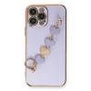 Apple iPhone 14 Pro Max Uyumlu Kılıf Esila Silikon - Lila