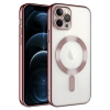 Apple iPhone 14 Pro Max Uyumlu Kılıf Kross Magneticsafe Kapak - Rose