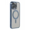 Apple iPhone 14 Pro Max Uyumlu Kılıf Kross Magneticsafe Kapak - Sierra Blue