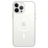 Apple iPhone 14 Pro Max Uyumlu Kılıf Magneticsafe Şeffaf Silikon - Şeffaf