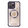 Apple iPhone 14 Pro Max Uyumlu Kılıf Prag Magneticsafe Kapak - Derin Mor